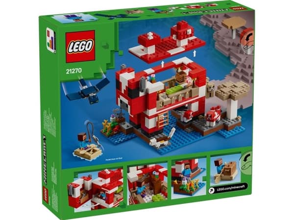 LEGO Minecraft 21270 Mooshroom-huset