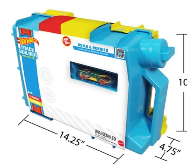 Hot Wheels Track Builder Fuel Can Stunt Box