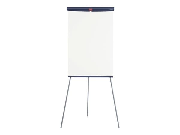 Golvmodell Nobo Basic med 3 ben och lackerad magnetisk whiteboardtavla