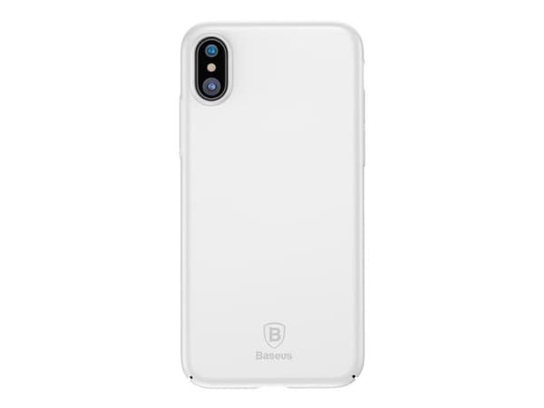 "Baseus slim kotelo iPhone X/XS - valkoinen"