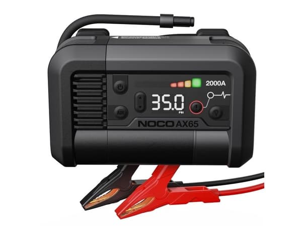 NOCO AX65 Boost Air Jump Starter 12V 2000A med 100 PSI däckkompressor