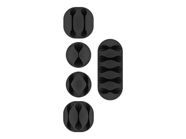 goobay - Kabelstyringspakke - sort
