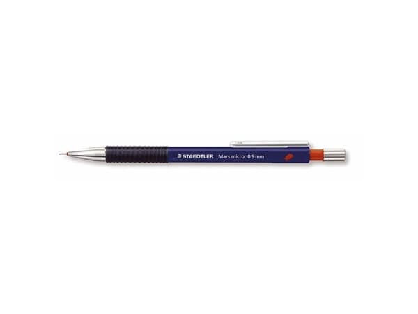 Pencil Marsmicro blå 0,9mm (10 stk.)