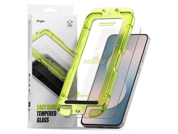 Ringke härdat glas Ringke Easy Slide 2-pack Galaxy S25 FE CLEAR