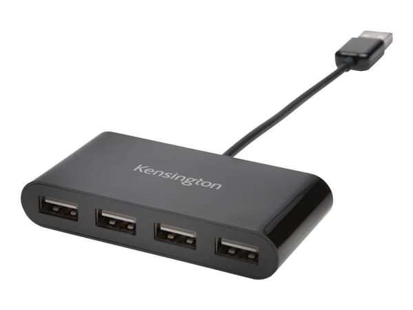 Kensington - Hub - 4 x USB 2.0 - stasjonær