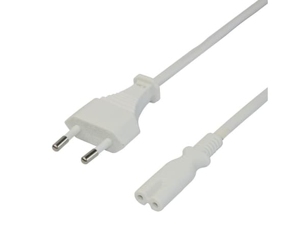 Deltaco 1902294, 3 m, CEE7/16, C7 forbinder