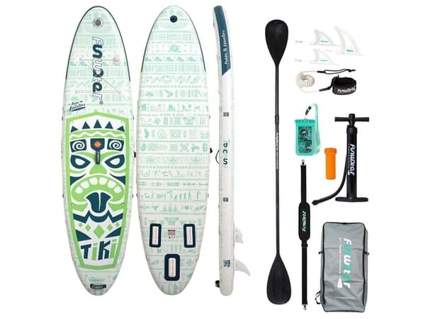 FunWater SUP-bräda SUPFW05D Tiki 3,2 m (grön)