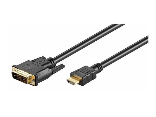 MicroConnect - Adapterkabel - HDMI til DVI-D kabel - 3 m