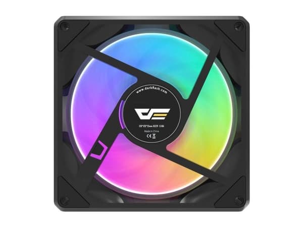 Darkflash Gauss G24 datorfläkt (svart)