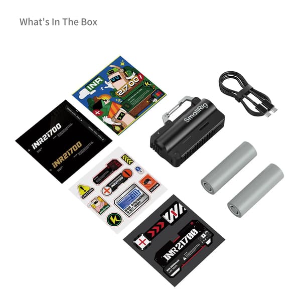 SmallRig 6091, 5000 mAh, Litium, 3,6 V, Musta