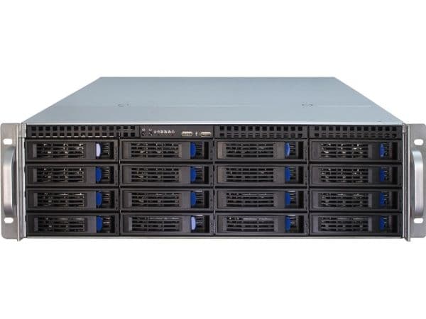 Inter-Tech IPC 3U-3416 - Rackmonterbar 3U - SSI EEB - ingen strømforsyning - USB