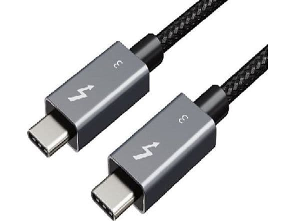 Extra Digital Kabelis Thunderbolt 3, USB-C - USB-C, 40 Gbps, 100W, 20V/5A, 5K/60HZ, 2m