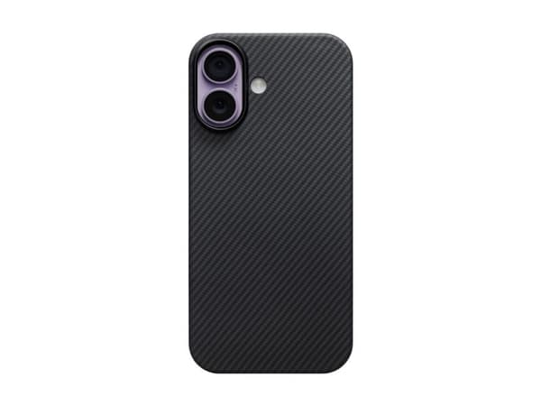 PITAKA Ultra-Slim etui til iPhone 17 sort/grå