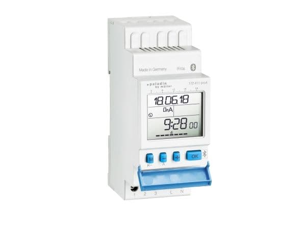 Digital veckoklocka modul bredd 35mm, 1 kanal 230V 50-60Hz Bluetooth