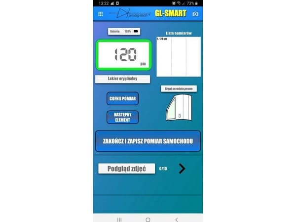 Prodig-tech bilmätare för lacktjocklek GL-SMART-2