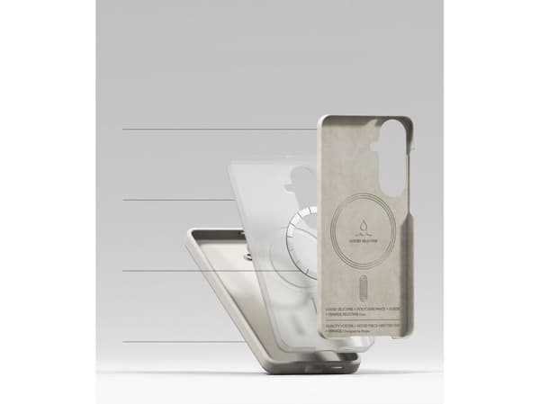 RINGKE silikon magnetisk Magsafe-deksel til Galaxy S26+ PLUS STONE