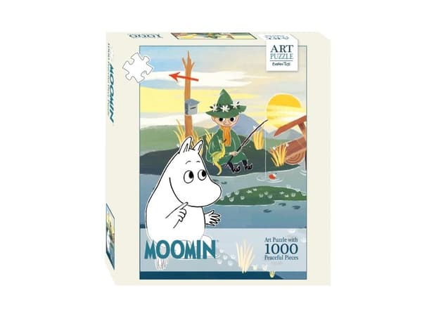 MOOMIN-pussel Art on Bridge