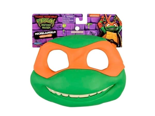 Turtles Mutant Mayhem Michelangelo-maske