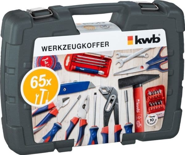 kwb Tool Case 65 PC, 65 verktøy