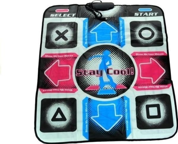 Tanssimatto USB CD 80 cm x 90 cm LEAN Lelut
