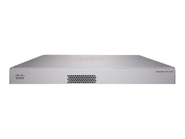 Cisco FPR1150-NGFW-K9, 7,5 Gbit/s, 4500 Mpps, 1,7 Gbit/s, Intel, https://www.cisco.com/, Langallinen