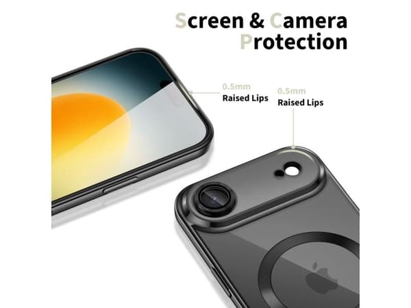Tech-Protect Magflex Magsafe iPhone 17 Air shiny black