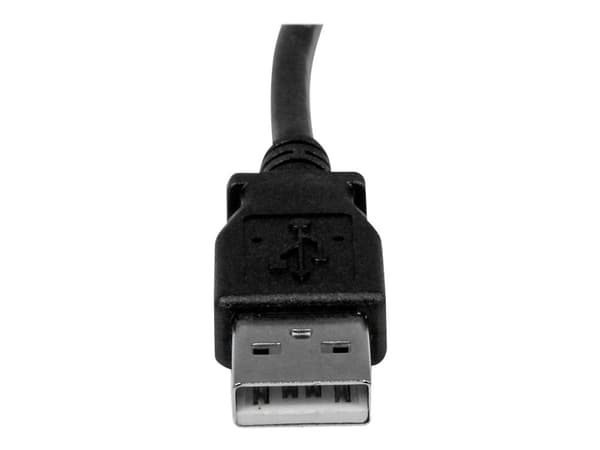 StarTech 1m USB 2.0 A to Right Angle B Cable Cord - 1 m USB Printer Cable - Right Angle USB B Cable - 1x USB A (M), 1x USB B (M) (USBAB1MR) - USB-k...
