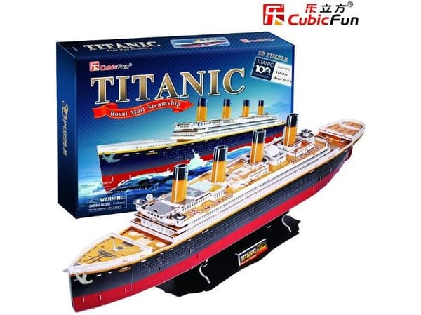 3D Titanic Large pussel