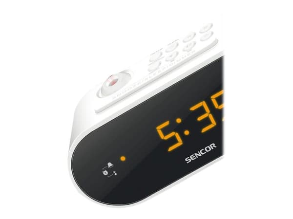Sencor SRC 3100 W - Klokkeradio - hvit
