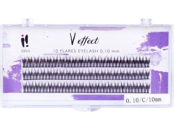 V Effect Eyelash Extensions 10mm