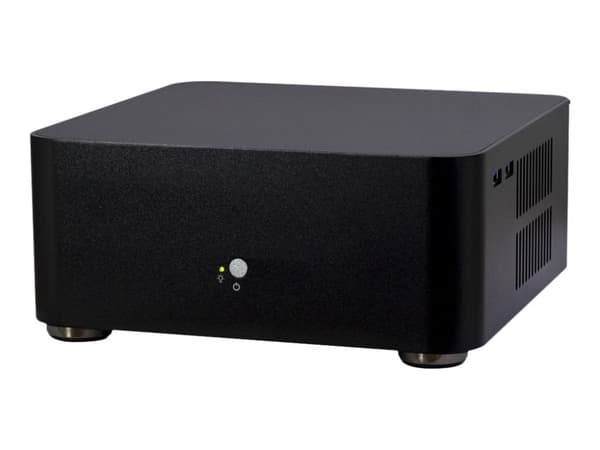 Inter-Tech A80 - Tower - ITX - virtalähde 60 Watt - musta - USB