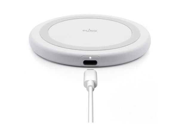 Puro Wireless Charger for Android, iPhone - White