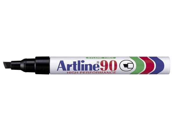 Artline 90, Svart, Plastikk, 2,5 mm
