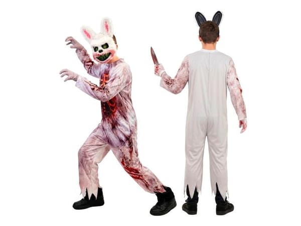 Zombie kanin kostume