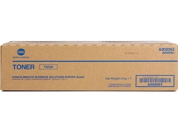 Konica Minolta A202053, 20000 sivua, Musta, 1 kpl