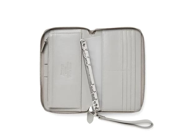 Filofax Malden Systemkalender Personal Compact Zip Stone