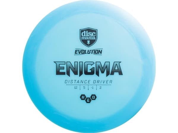 Discmania discgolf Distance Driver NEO ENIGMA Evolution Blue 12/5/-1/2