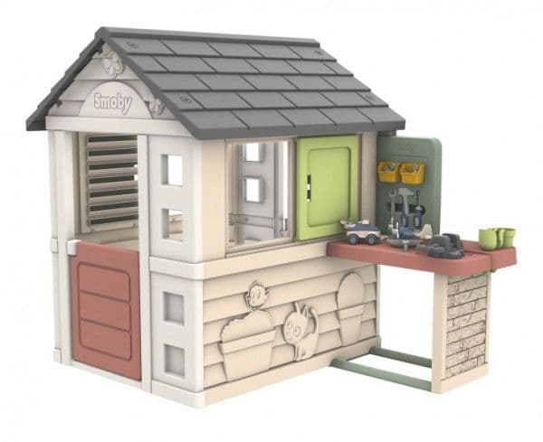 SMOBY lekhus för trädgården handyman’s workshop