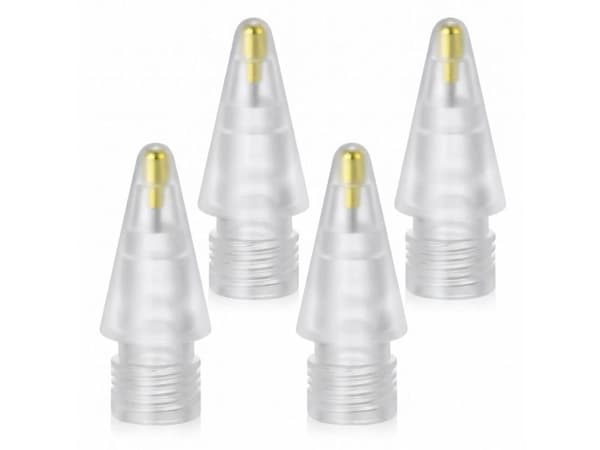 Tech-Protect stylustoppar 4-pack till Apple Pencil Clear