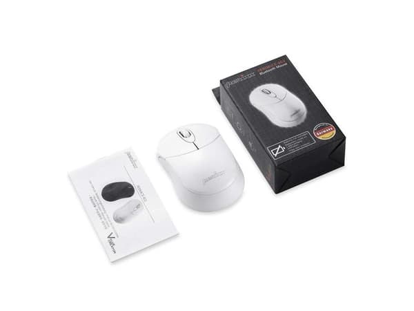 Perixx 11538, Optinen, Bluetooth, 1000 DPI, Valkoinen