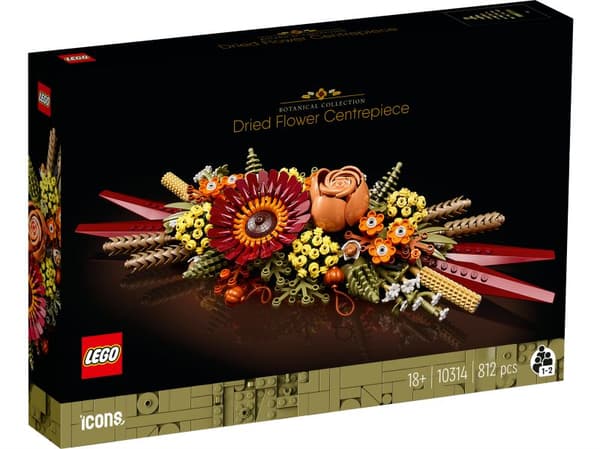LEGO Botanicals 10314 Prydnad med torkade blommor