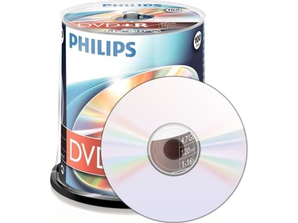 Philips DVD+R DR4S6B00F/00, DVD-R, 4,7 GB