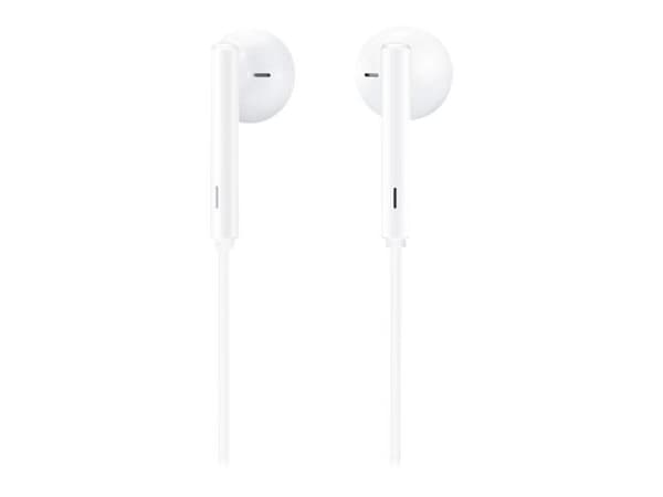 Huawei CM33 - Ørepropper med mikrofon - i øret - kablet - USB-C - hvit