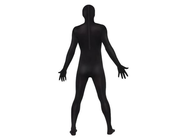 Svart skinsuit