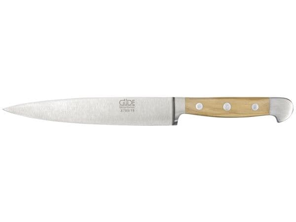 Gude Güde Alpha 16 cm oliivipuusta valmistettu fileointiveitsi