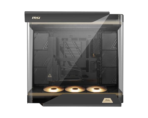 MSI MEG Maestro 900R, Full Tower, PC, EATX, ATX, micro ATX, Mini-ITX, Multi, Botten, Fall fläktar, 17 cm