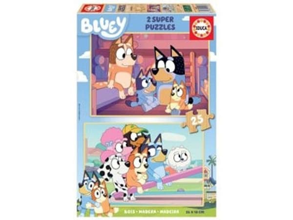 Educa Bluey 2 X 25, puu