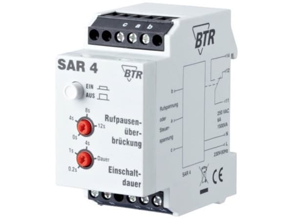 230V relé F.A/B-sidekobling