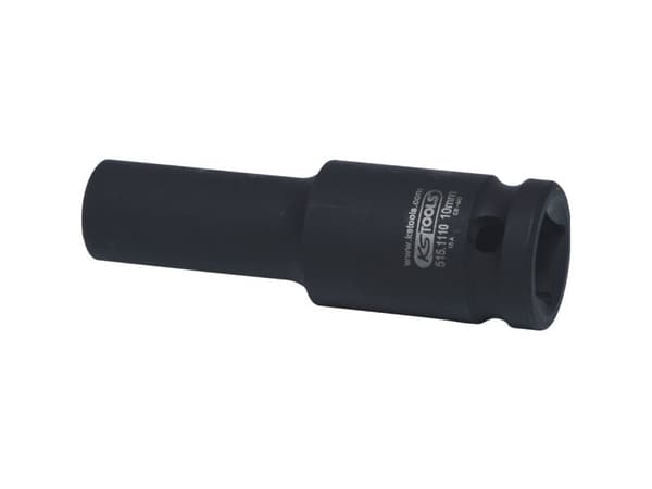 KS Tools 515.1110, Kraftpipe, Sort, 1 hoder, 1/2", Metrisk, 10 mm