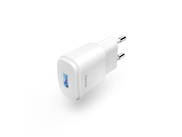 Hama - Strømadapter - 6 watt (USB) - hvit